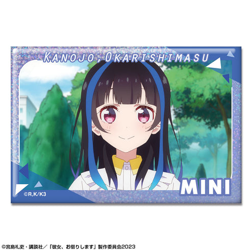 『彼女、お借りします』ホログラム缶バッジ Ver.2 デザイン16(八重森みに/A)【202507再販】